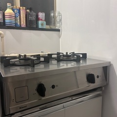 都市ガス　ガスコンロ リンナイ (Rinnai) 60cm 2口...