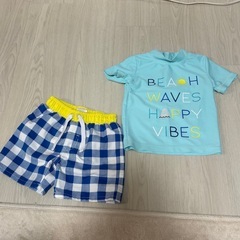 水着　上下セット　80 美品