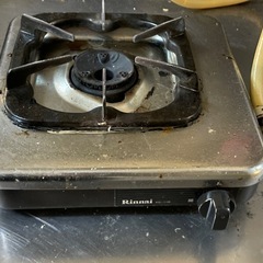 1口ガスコンロ Rinnai 都市ガス用の画像