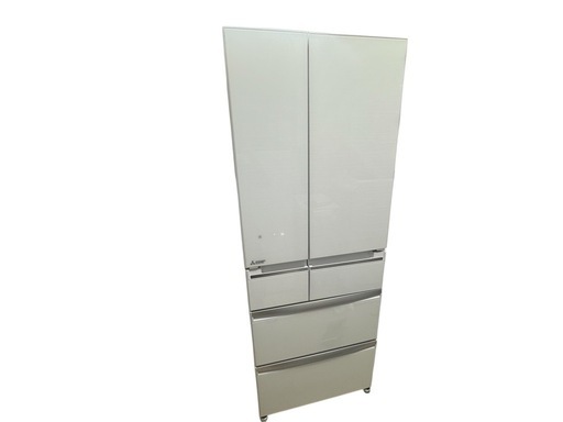 三菱 ノンフロン冷凍冷蔵庫 600L 観音開き 6ドア MR-WX60C-W 2018年製