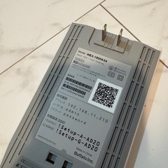 BUFFALO WEX-1800AX4 Wi-Fi 6中継機の画像