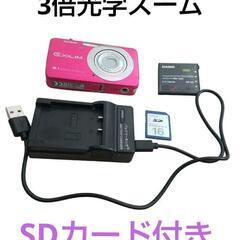 カシオ　デジタルカメラ　動作品　CASIO EXILIM EX-...