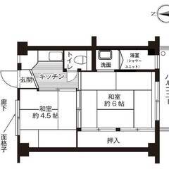 ◆敷金・礼金が無料！◆ビレッジハウス藤田1号棟 (209号…