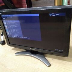 美品　シャープ　アクオス　32型　液晶テレビ　ビエラ　リモコン無しの画像