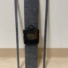 木製ブラックフレーム掛時計 30cmの画像