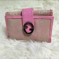 GUCCI　キーケース　ジャンク　ピンク