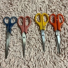 はさみ　ハサミ　シザー　SCISSOR 4本セット