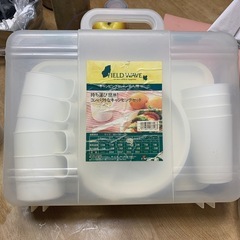 キャンピング用食器セットの画像