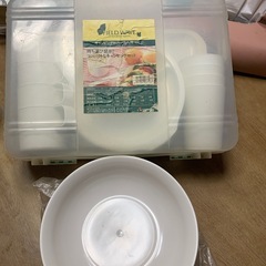キャンピング用食器セットの画像