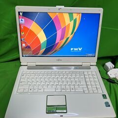 ジャンク★富士通 FMV-BIBLO NF/C50(FMVNFC50W) ノートパソコン＠上下の画像
