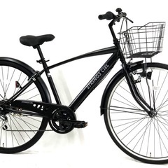 普段使い未使用　27型シティサイクル6段変速　ブラック