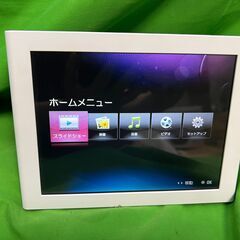 LG Electronics デジタルフォトフレーム 8インチ ブラック F8012N＠6の画像