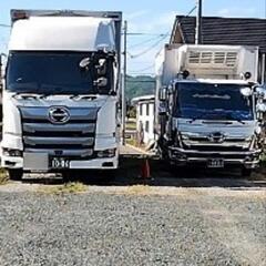 中距離　大型と中型トラックドライバー　
