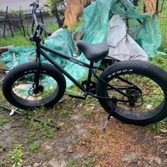 引取限定　BUGGS BIKE ファットバイク　24インチの画像