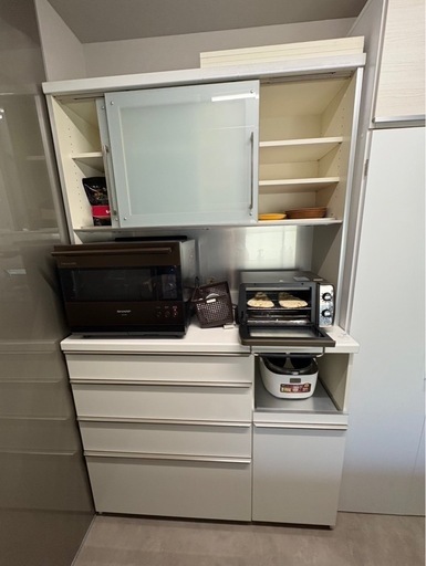 パモウナ食器棚120センチ ⭐︎5/15まで。