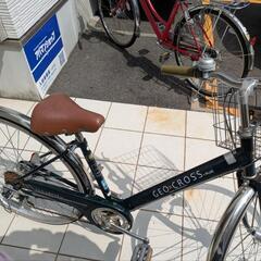 中古　ギア付き自転車