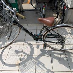 中古　ギア付き自転車の画像