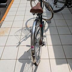 中古　ギア付き自転車の画像