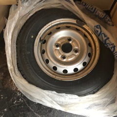 スタッドレス付きホイール　145/R12　ブリジストンの画像