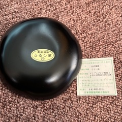 【未使用】菓子器　６点セット　茶たく　レトロ　木製漆器の画像