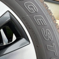 トヨタ　ランドクルーザープラド150後期　純正19インチ　4本セット　ナット付きの画像