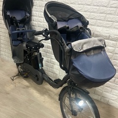 ☆2018-2020年モデル⭐︎Panasonic 電動自転車 ギュット クルーム DX 16Ah 子供乗せ 新基準☆完成車配送☆美品☆室内保管☆w701の画像