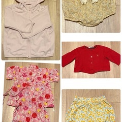 11着セット売り　80〜95cm familiarなどの画像