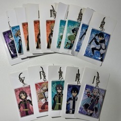 【交渉中】キーホルダー　ストラップ　ソードアートオンライントレー...