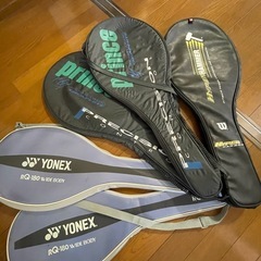 ラケットカバー　まとめて5点の画像