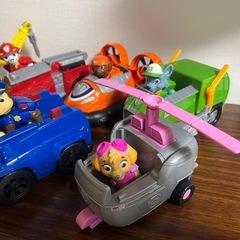 パウパトロール　ビークル　まとめて　7台　
の画像