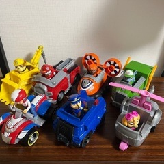 パウパトロール　ビークル　まとめて　7台　
