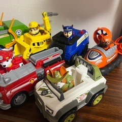 パウパトロール　ビークル　まとめて　9台の画像