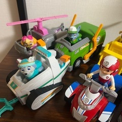 パウパトロール　ビークル　まとめて　9台の画像