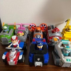 パウパトロール　ビークル　まとめて　
8台　