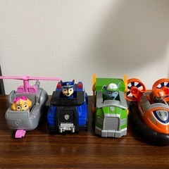 パウパトロール　ビークル 4台