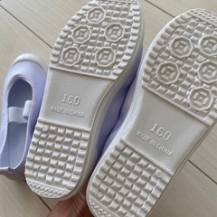 新品未使用子供用上履き16cmの画像