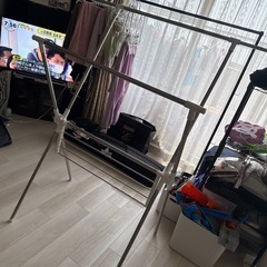 X型折り畳み式物干し