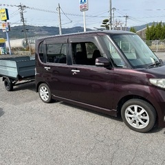 タント　トレーラーセット　キャンプに最適