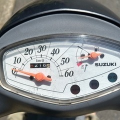 【走行距離少なめ】スズキ　レッツ4の画像