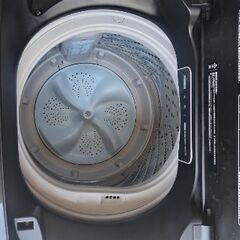 Hisense 5.5kg 洗濯機（ブラック）の画像