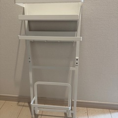 山崎実業(Yamazaki) 洗濯機横 マグネット 収納ラックの画像