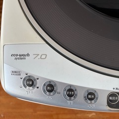 Panasonic 洗濯機　パナソニック　eco wash 7.0kg の画像