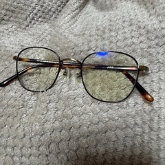 JINS ブラウンデミ　メガネ