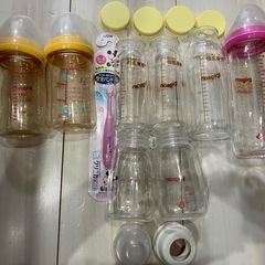 哺乳瓶 サイズいろいろ