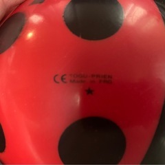 ドイツ製てんとうむしボールの画像