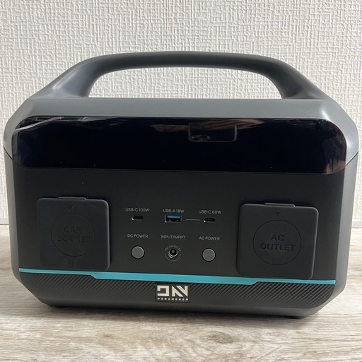 新品未使用！ポータブル電源②　299Wh/600W アウトドア　防災キャンプ　停電対策　非常用電源　車中泊