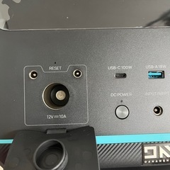 新品未使用！ポータブル電源②　299Wh/600W アウトドア　防災キャンプ　停電対策　非常用電源　車中泊の画像