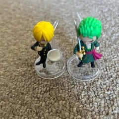 レア新品開封済みワンピの実2サンジ、ゾロ2点の画像