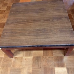 5   コタツ(90cm角)コード無し　天板２枚付きの画像