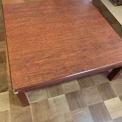 5   コタツ(90cm角)コード無し　天板２枚付きの画像